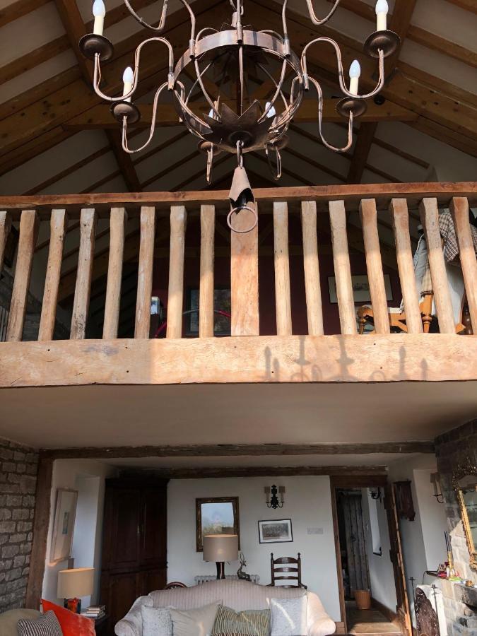Peaceful Stone Barn Conversion In Somerset Villa Hurcot Exterior foto