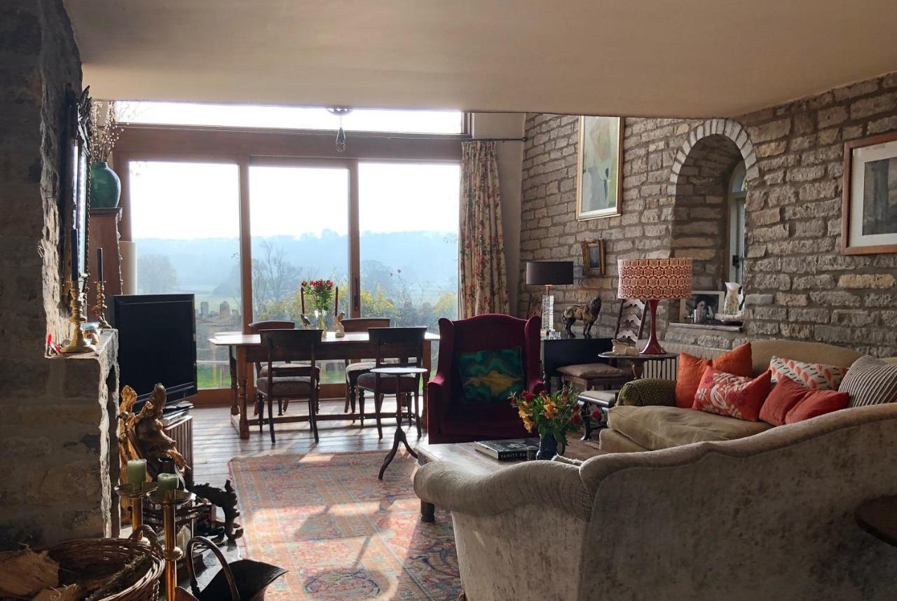 Peaceful Stone Barn Conversion In Somerset Villa Hurcot Exterior foto